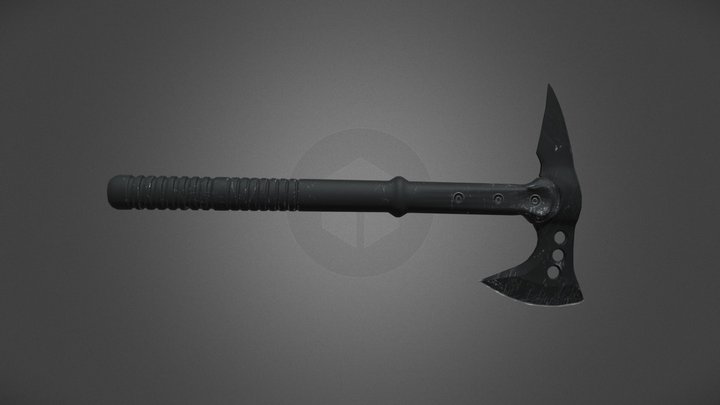 tactical axe SOG 3D Model
