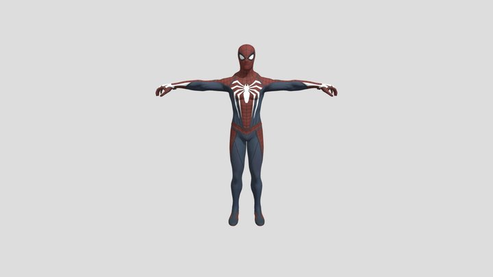 SPIDERMAN PS4 DEMANDED BUNDLE 3D Model