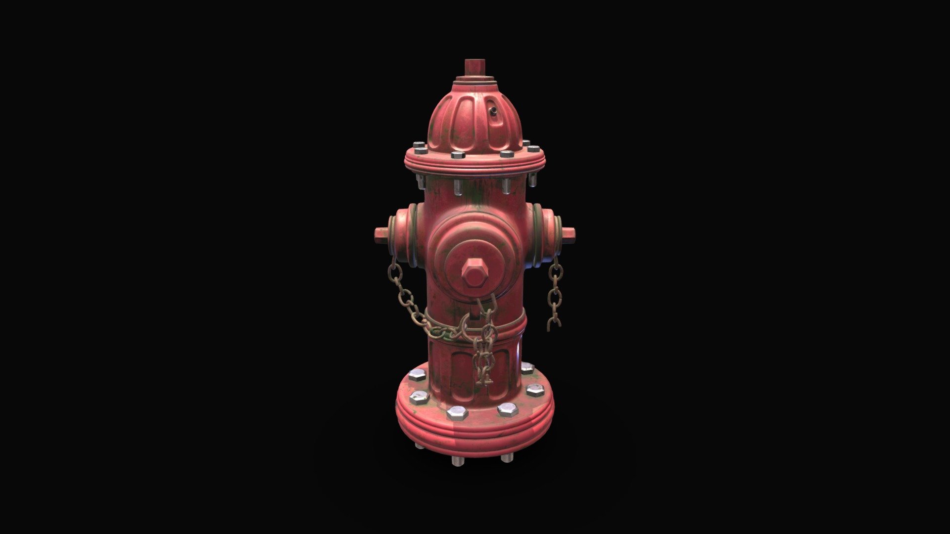 Fire Hydrant High Poly
