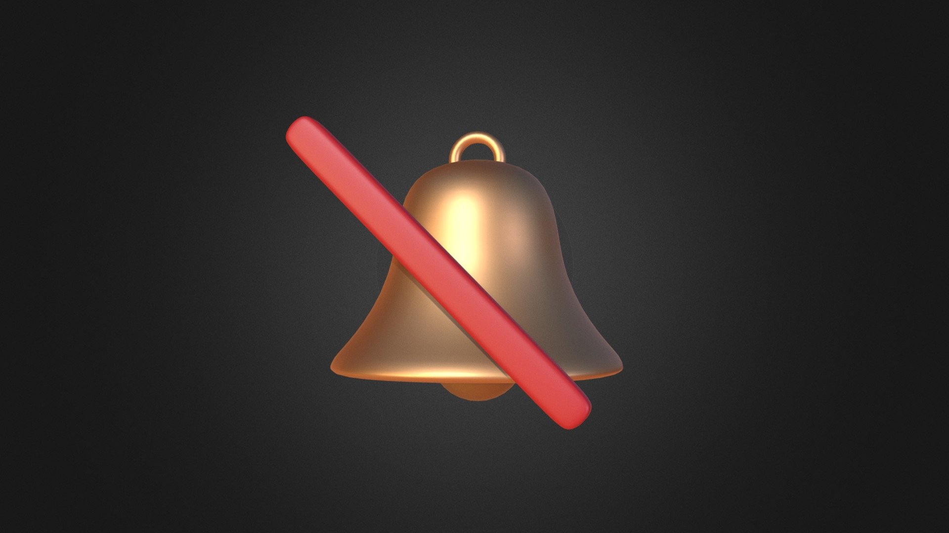 What Does The Bell With The Slash Mean sketchfab.com