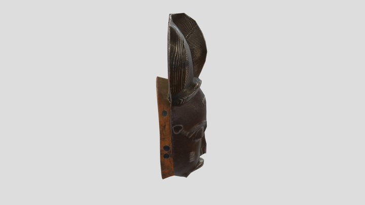 Projekt 3d wst maska 3D Model