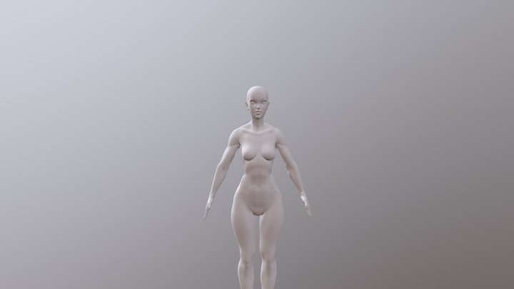Female Sculpt 3D Model