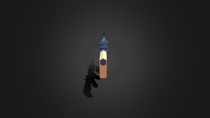 Gun 3D Model