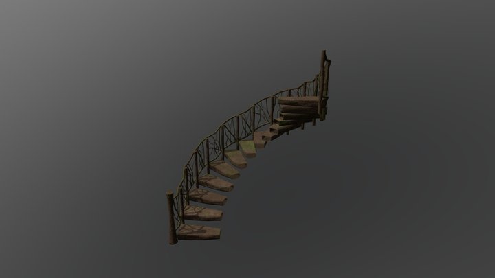SNAIL LADDER 3D Model