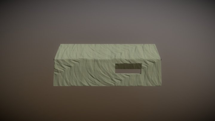 Jungle Tent 3D Model