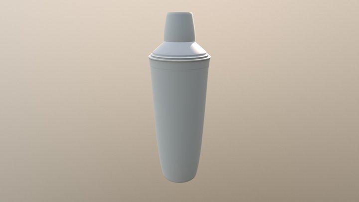 Barware Acessiores Flask 3D Model