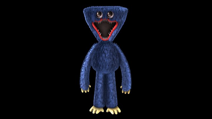 Huggy Wuggy (JUMPSCARE) - Poppy Playtime CH1 - Download Free 3D model by  Valcopp (@Valcopp) [b1553f6]