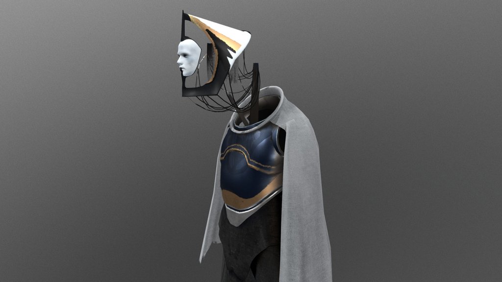 Sci-fi Mask Character