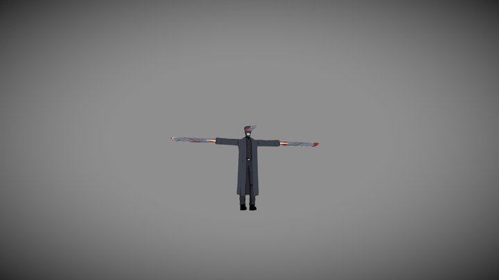 Chainsaw Man: Katana Man 3D Model