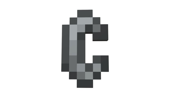 Minecraft Flint & Steel - Steel – Free 3D Model STL