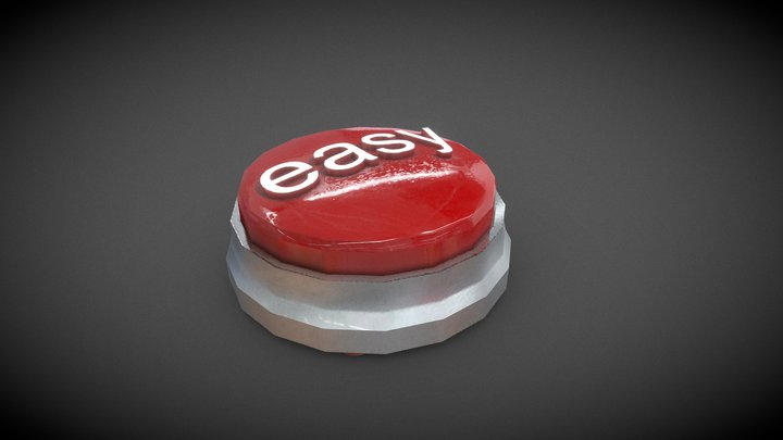 The Easy Button 3D Model