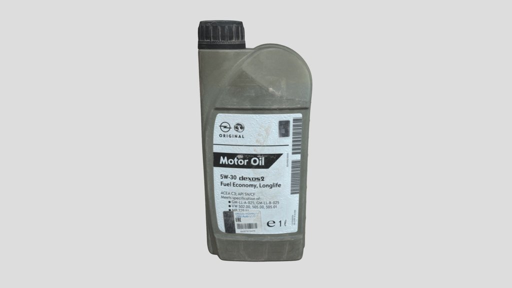 Motor Oil Bottle