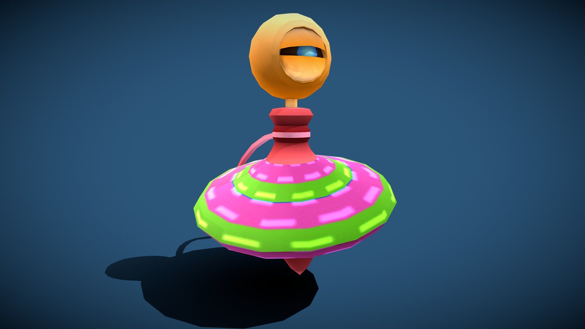 Spinning Top - 3D model by Gwendalyn Toh (@gwendalyntkl) [5235cc0 ...