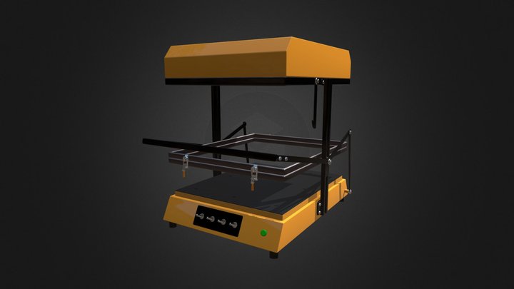 Вакуумный станок 3D Model