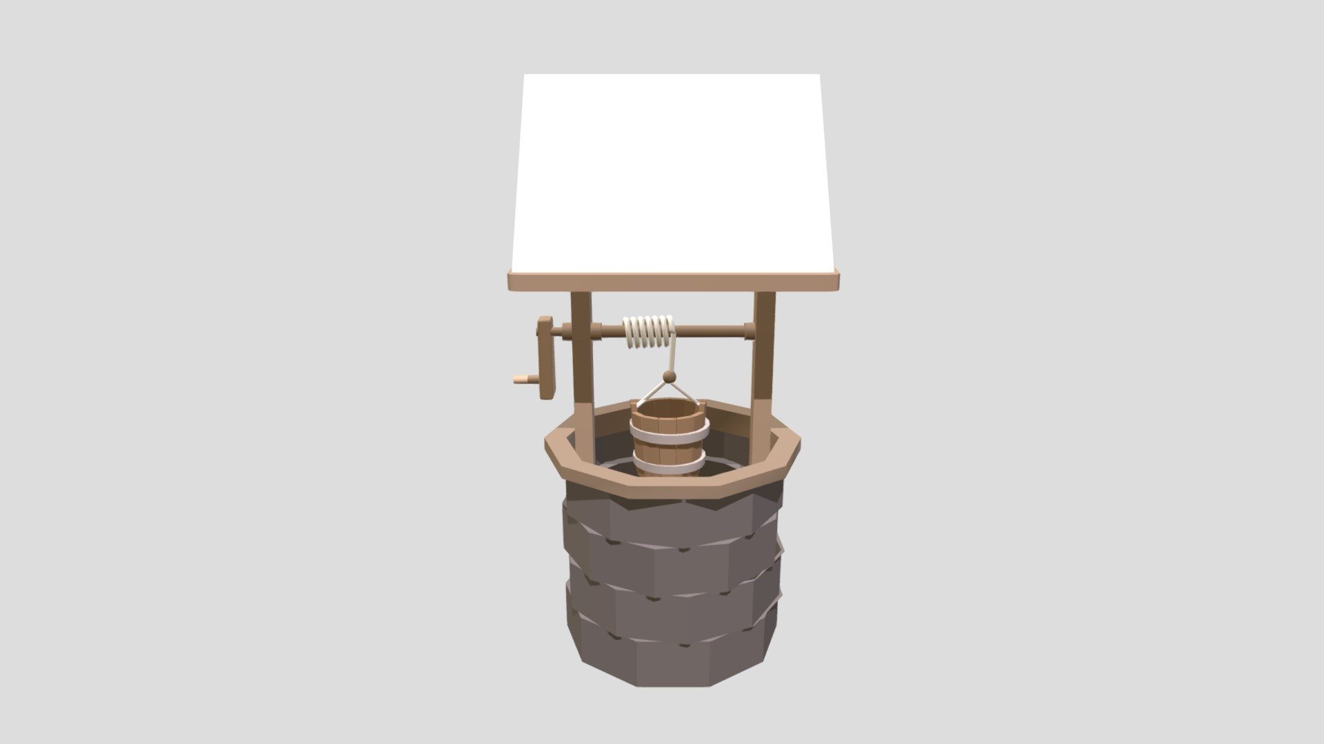 Water well - 3D model by ramdallyk [5235fa5] - Sketchfab