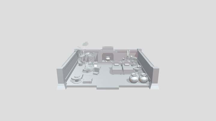 Links_Awakening_Home_Model 3D Model