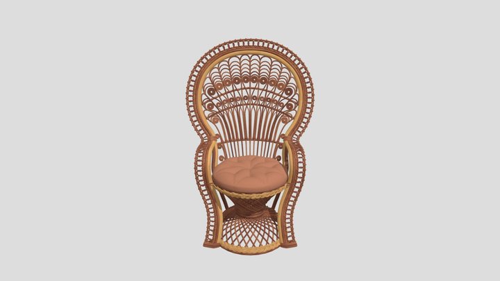 Fashionable_seat 3D Model