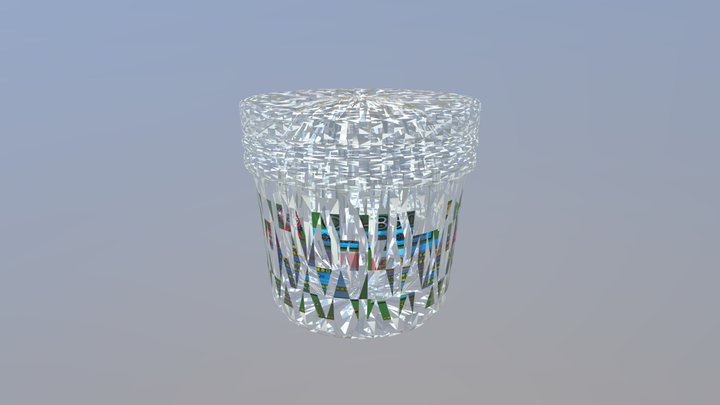 CB-860塑膠水桶 3D Model