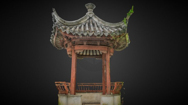 海棠亭——贴图无修正 3D Model