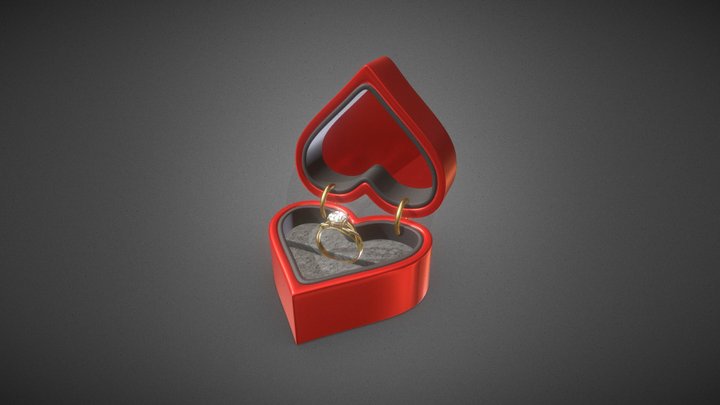 Diamond Ring 3D Model