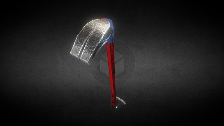 Hello Neighbor 2 Crowbar Remastered 3D Model