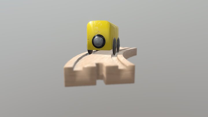 Train_Sketchfab 3D Model