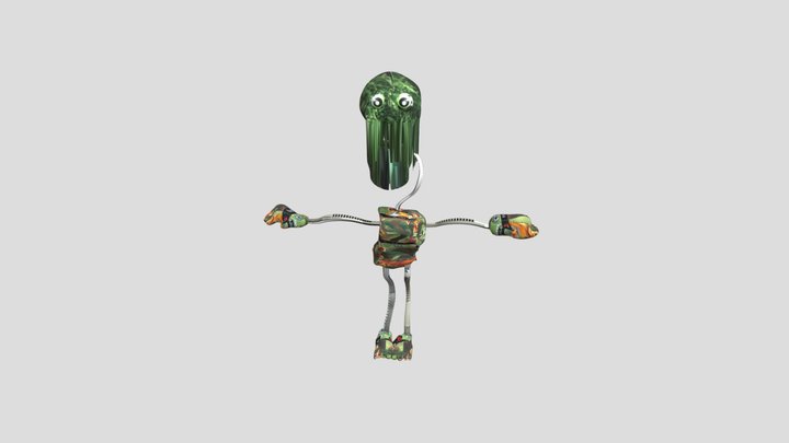 Banbi Man 3D Model