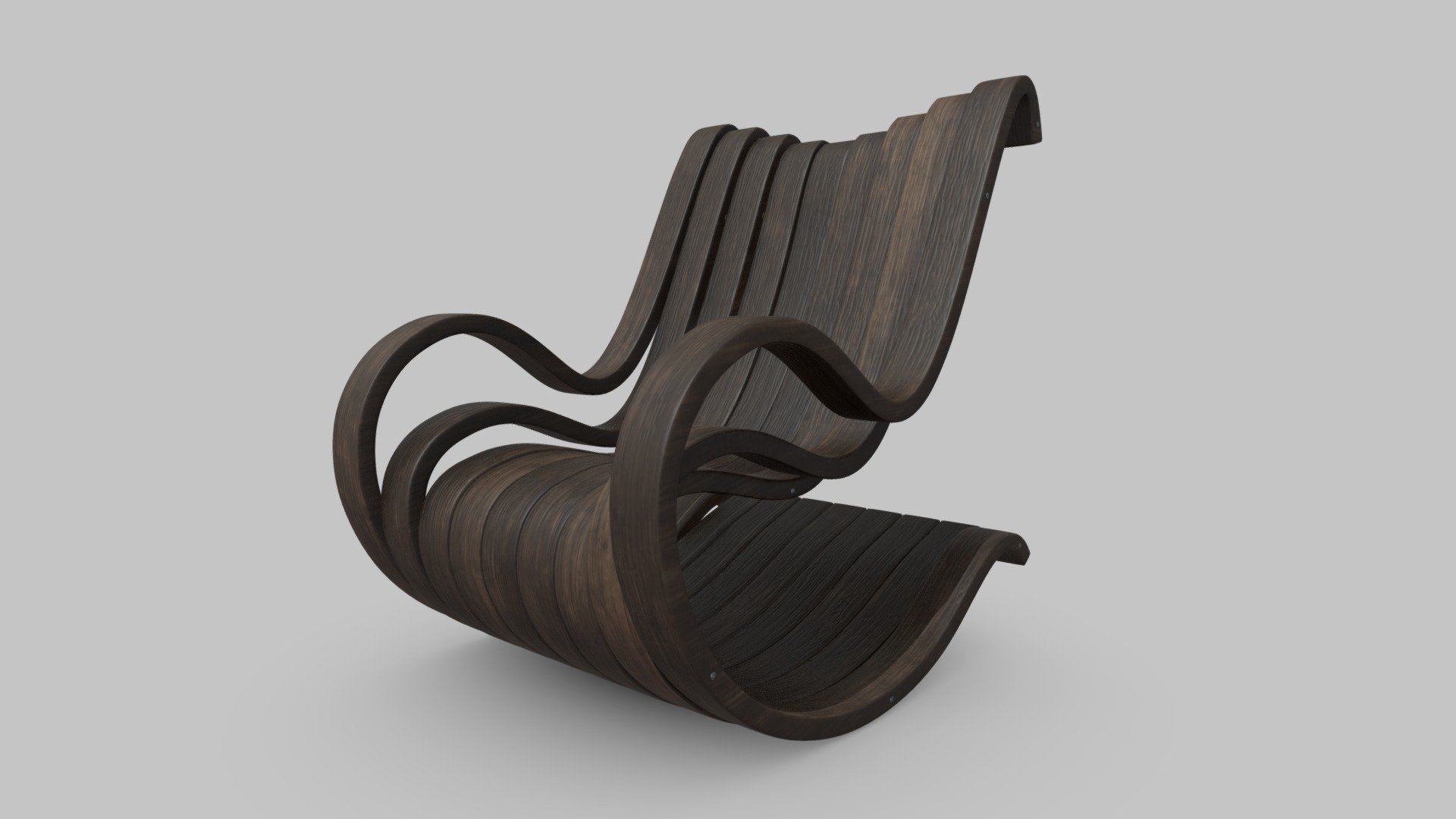 WOODEN ROCKING CHAIR - Buy Royalty Free 3D model by Vlad_off [523b07d ...