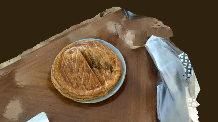 Galette des rois 3D Model