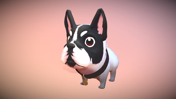 Bulldog Rig 3D Model