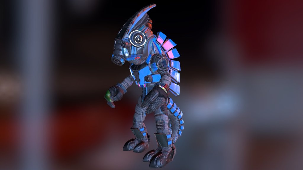 Hue the Chameleon Sniper