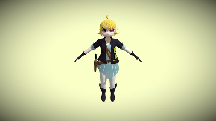 doki sherif 3D Model