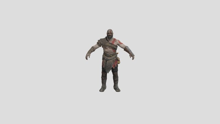 Kratos 3D Model