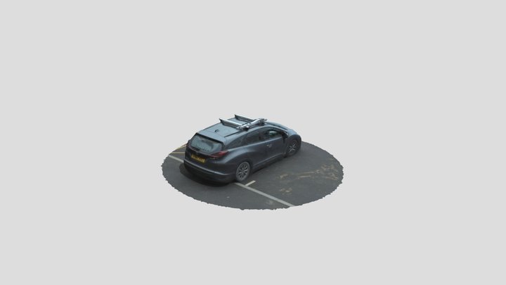 Honda Civic Estate 3D Model