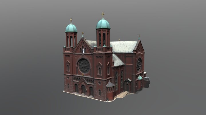 St. Benedicts Church 3D Model