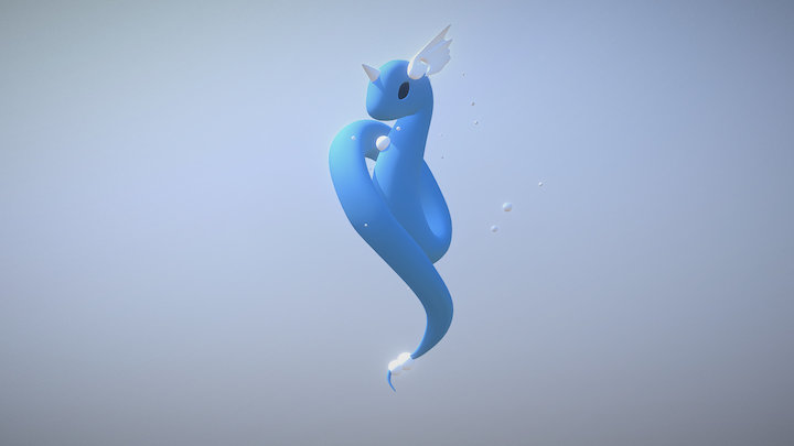 Dragonair 3D Model