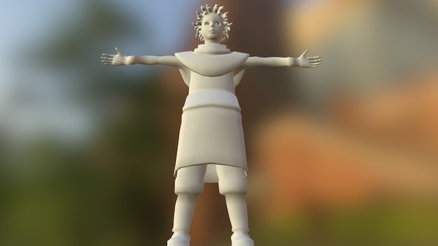 Niño_Character_Unfinished 3D Model