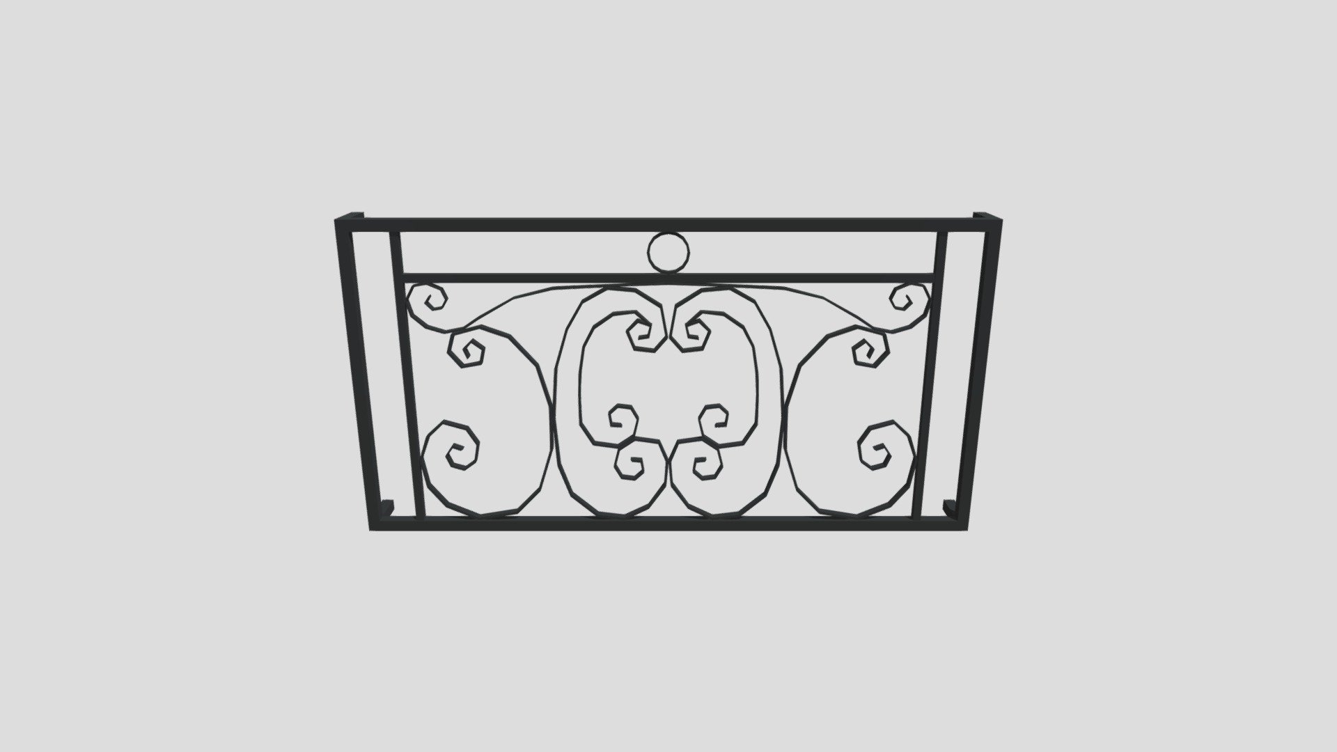 Iron railing 233