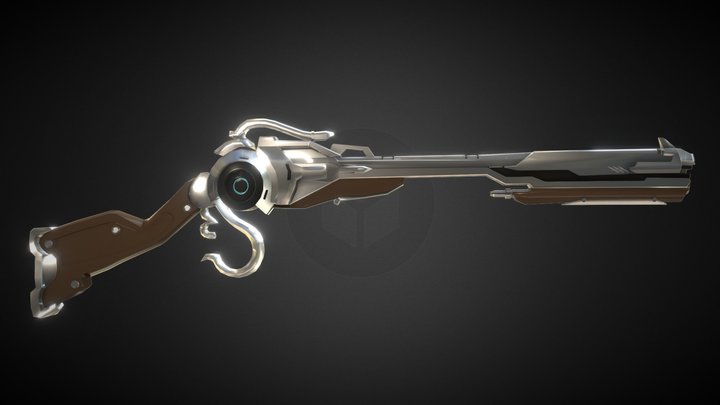 Warframe Sybaris 3D Model