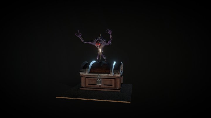 Swarmer_Grunt_Stylised_Pose 3D Model