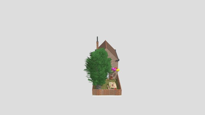 DAE Rowhomes retake – Ghent 3D Model