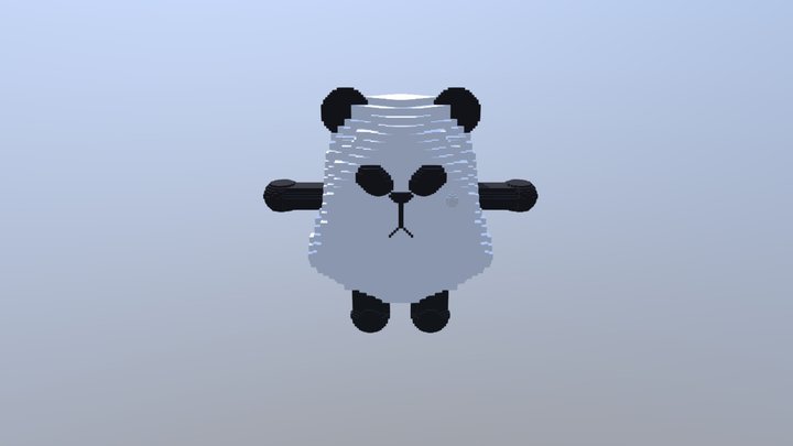 Sitting Disbelief 3D Model