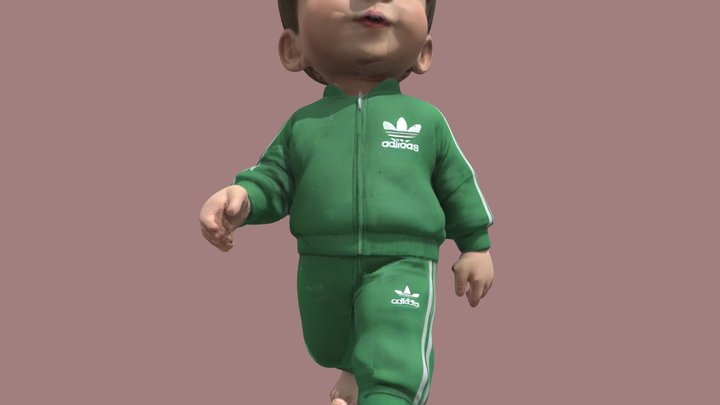 Pedrito Adidas 3D Model