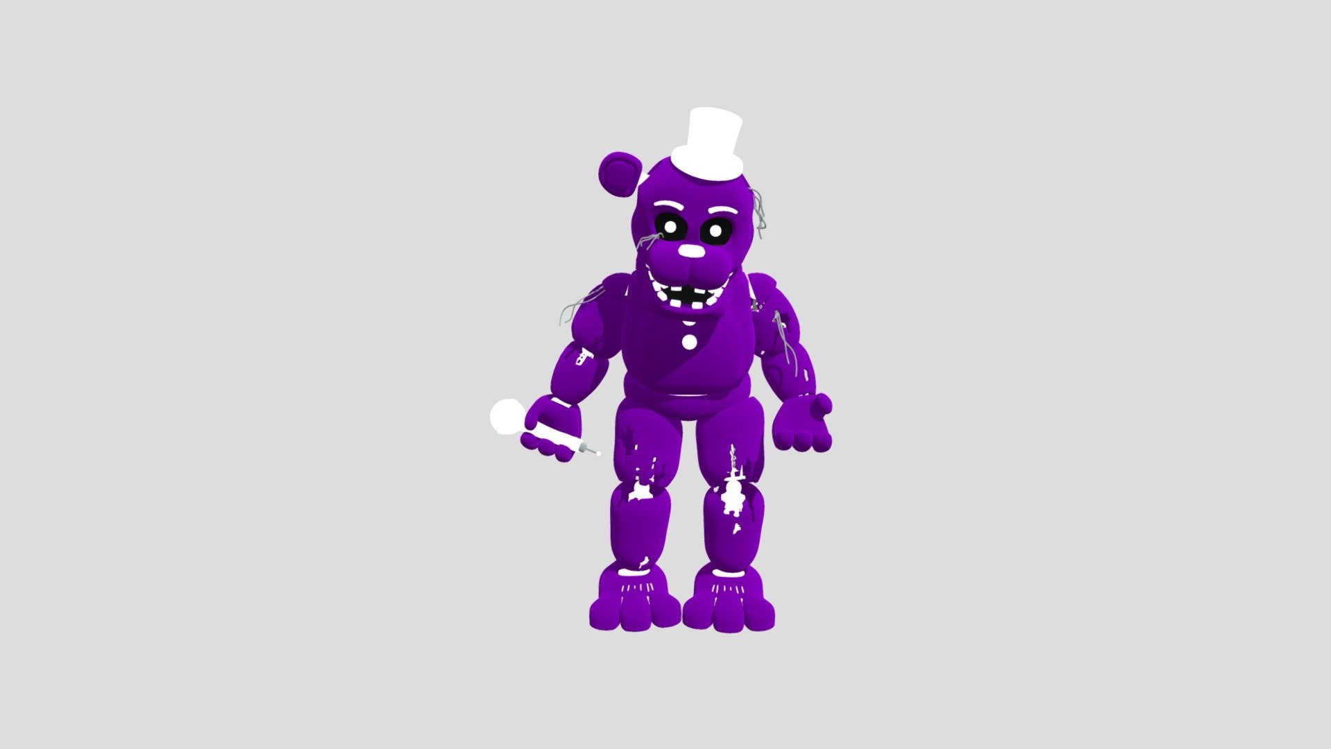 Shadow Freddy, (Model by Team VR) : r/fivenightsatfreddys