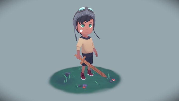 The Kid | Beat Batten 3D Model
