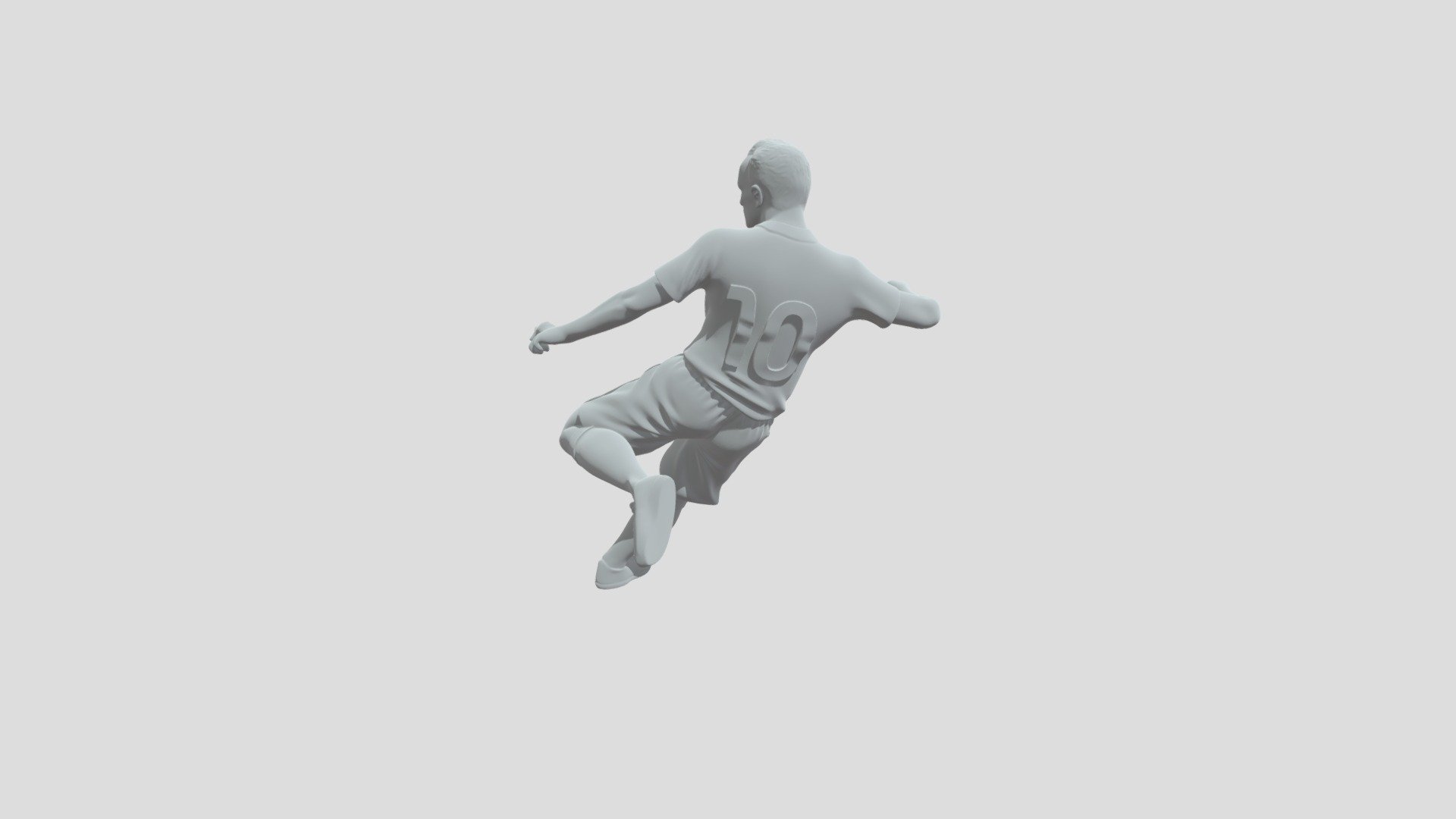 Blue Number 10 Kick - 3D model by gustavoromero071003 [523f277] - Sketchfab