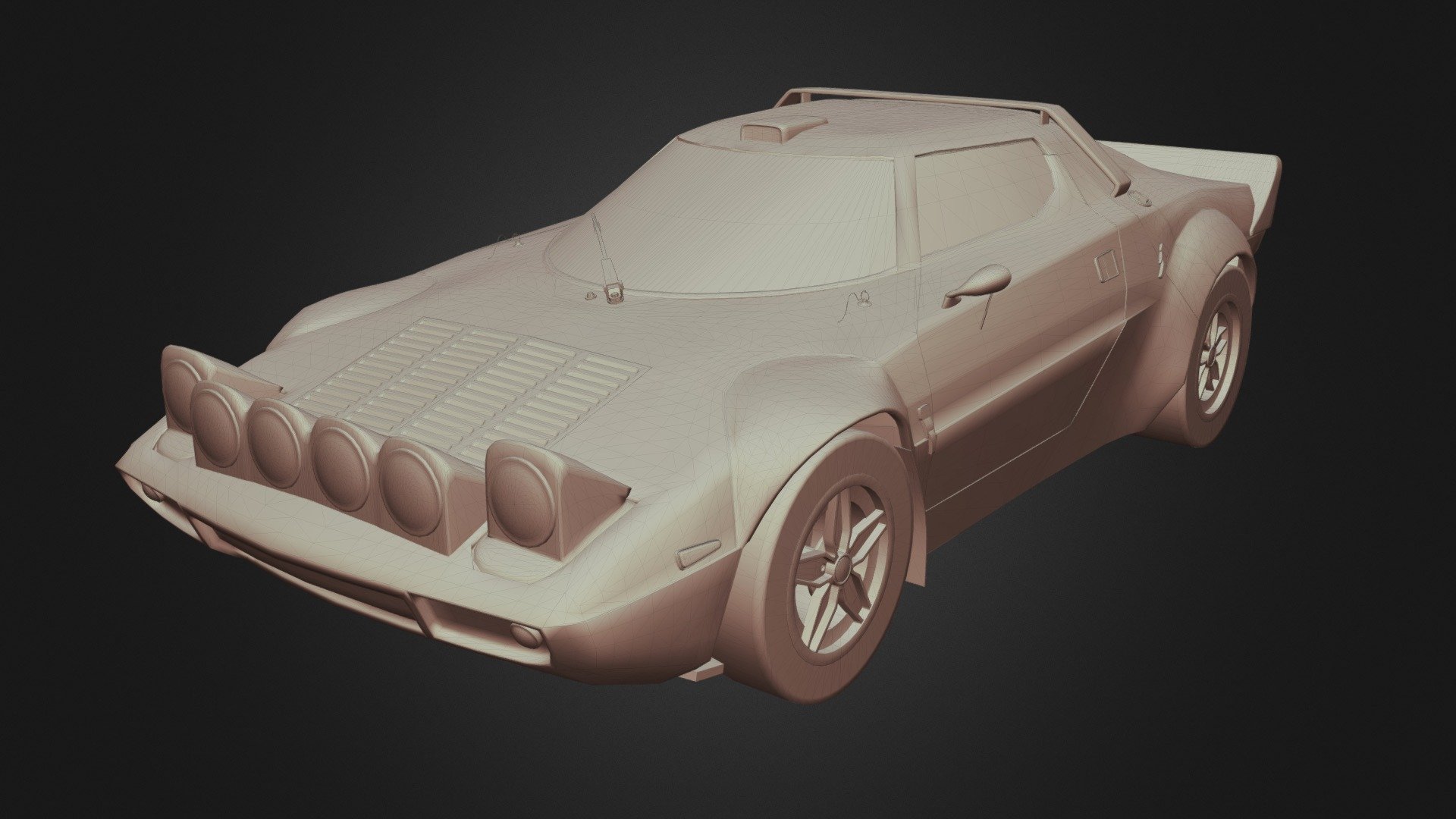Lancia Stratos - Buy Royalty Free 3D model by Teo (@szilla.mini ...
