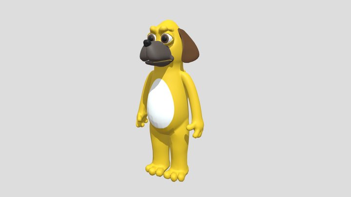 Cravinho Dog Final 3D Model