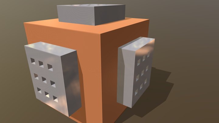 command block 3d 3D Model
