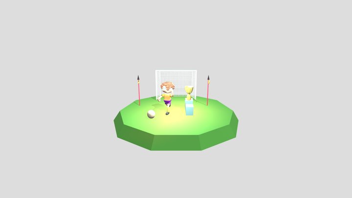 Boris Carreno Camilo Kandinsky Diorama 3D Model